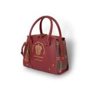 Bioworld Harry Potter Purse Hogwarts Houses Top Handle Satchel Gryffindor